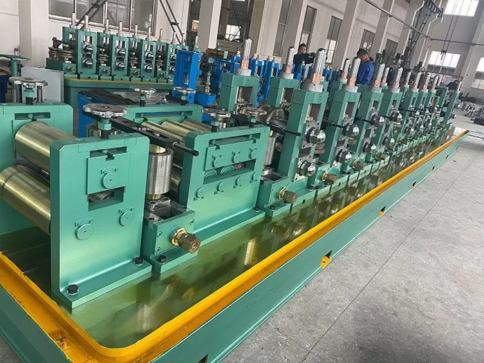 Let's understand the working principle of the high-frequency welded pipe machine